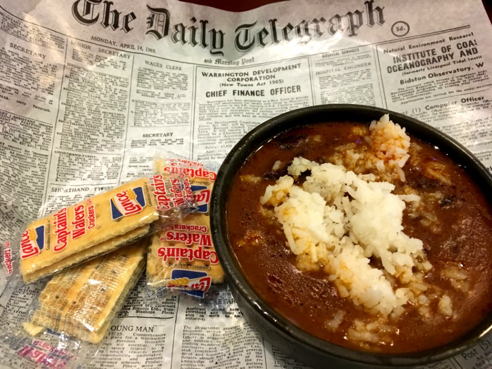 Gumbo and Old News
