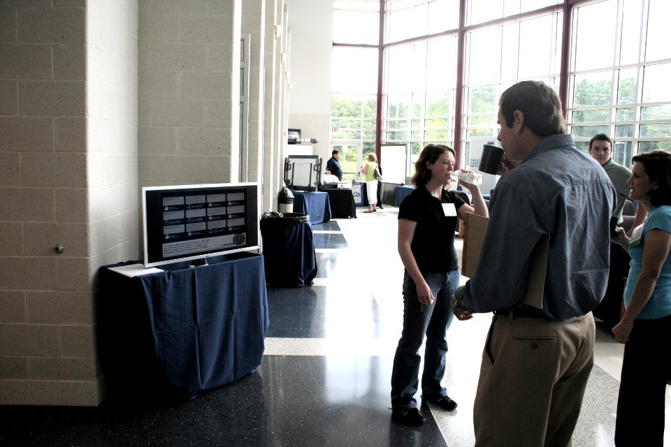 Checking the TwitterCamp Board