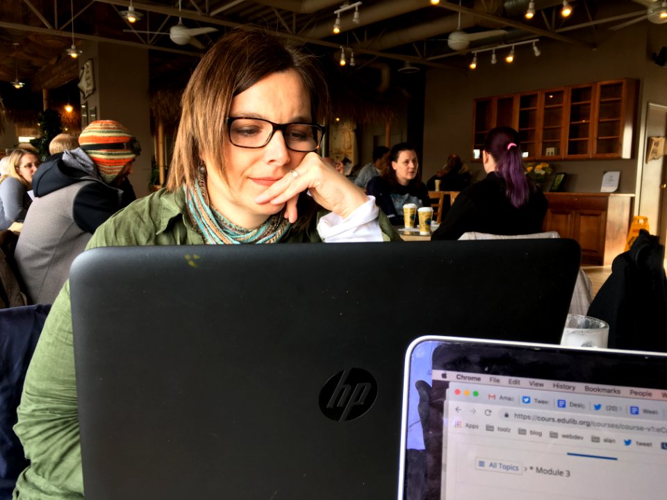 2019/365/62 Togetherness Over Laptops and Coffee