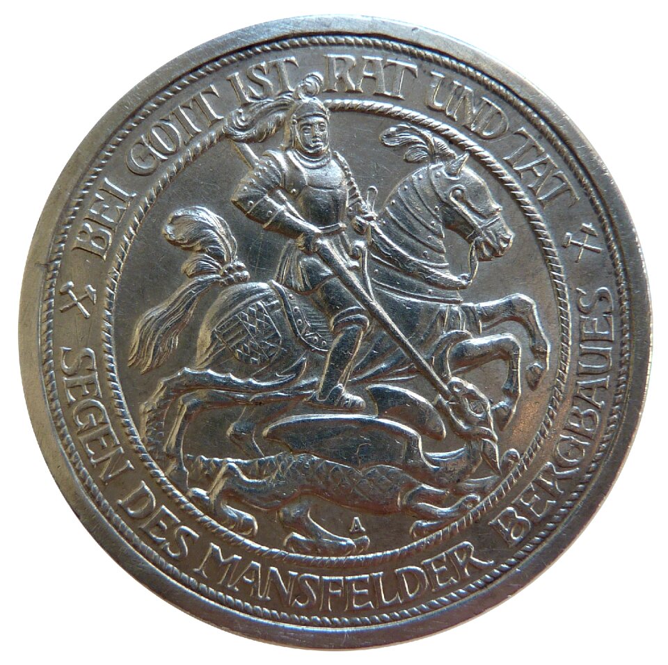 Numismatics face metal