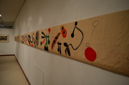 Joan Miró Makimono print photo