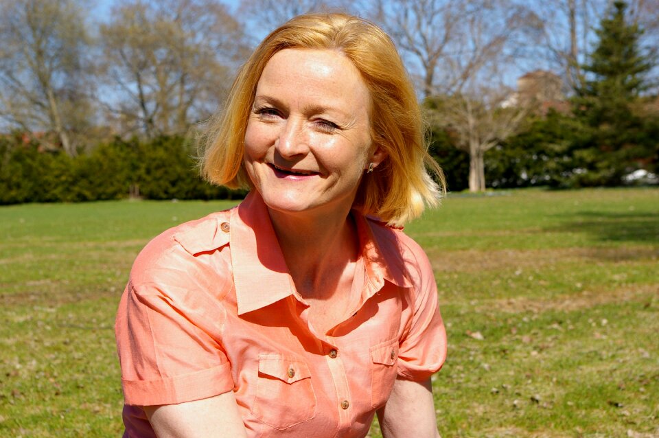 Middle-aged mischievous happy