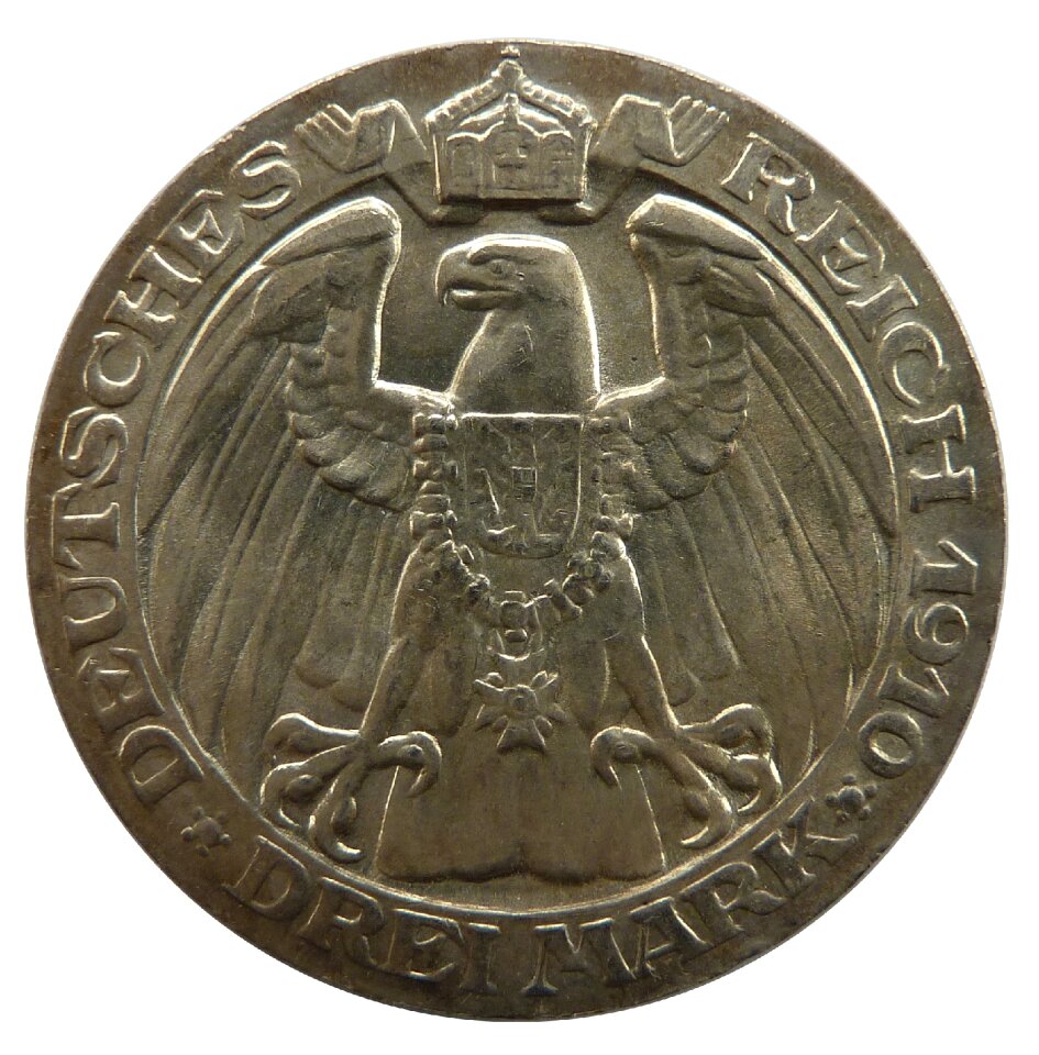 Numismatics face metal