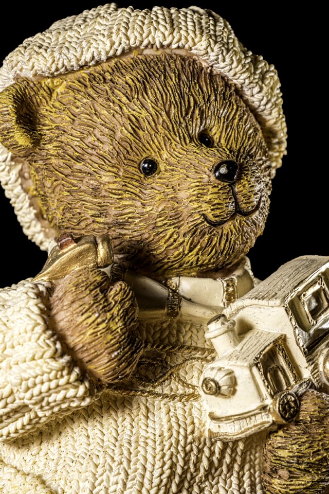 Decorative cropping bear