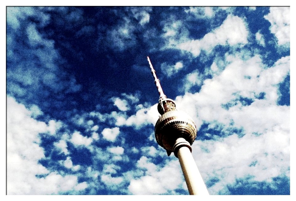 cloudy alexanderplatz photo