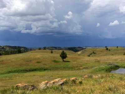 Cabin Coulee Thunderstorm