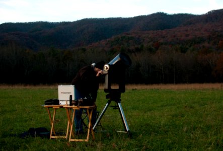 Cades Cove stargazing event, November 17, 2018--Jessie Snow