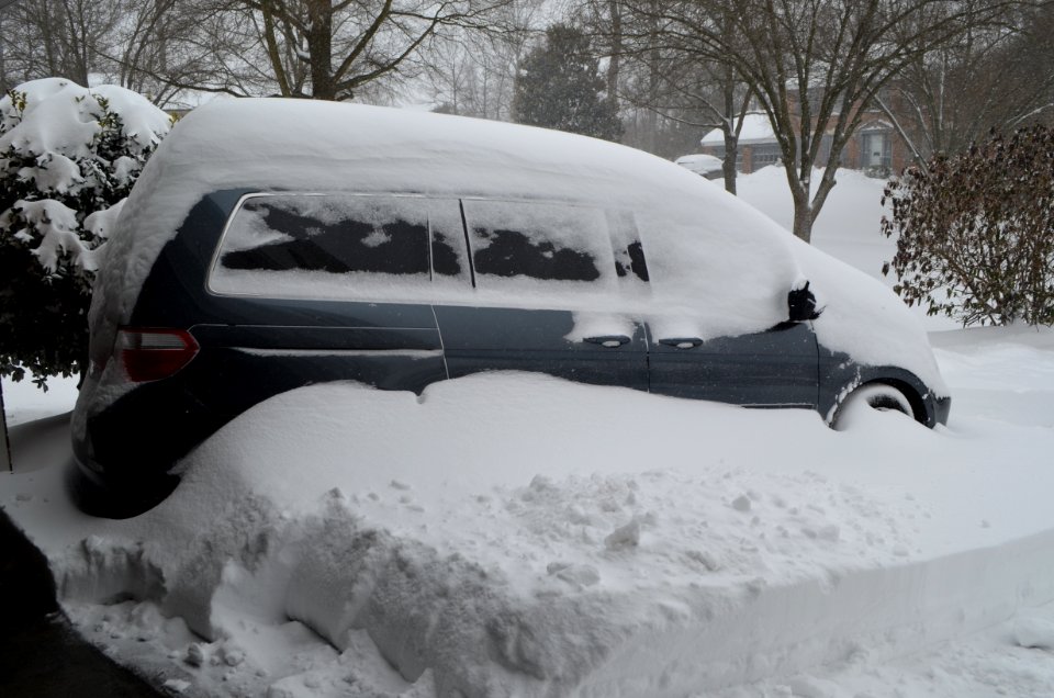 Our Snowbound Honda