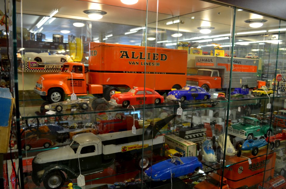 Tou Trucks Under Glass
