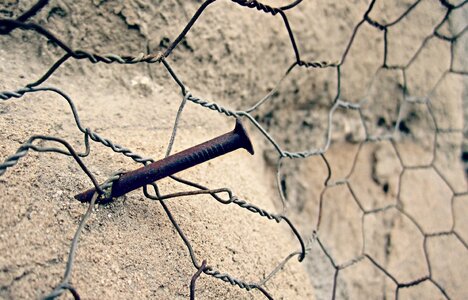 Old steel construction