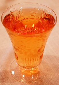 Apple cider tangerine flavored cider effervescence