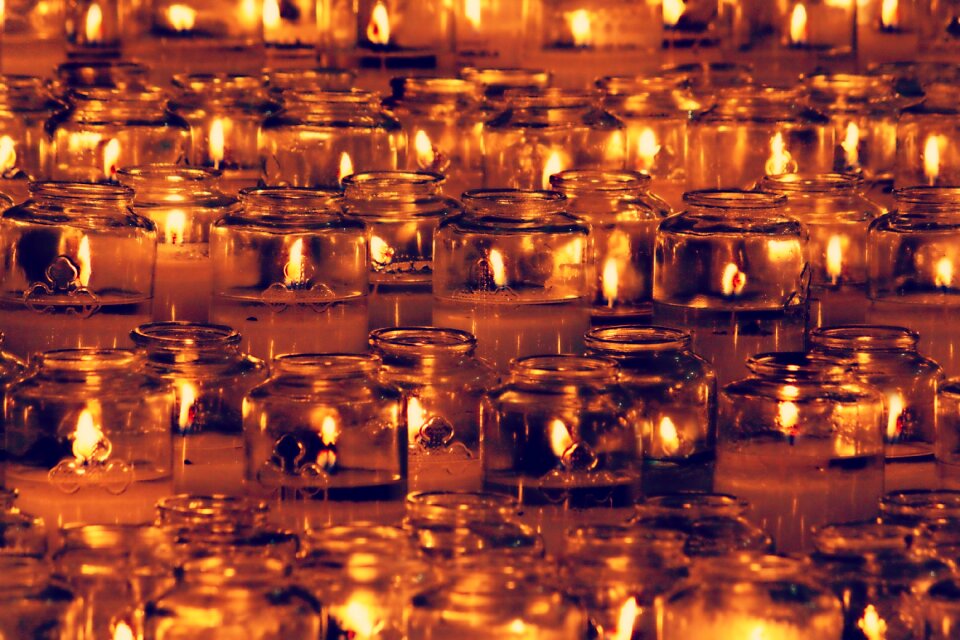 Fire celebration decoration