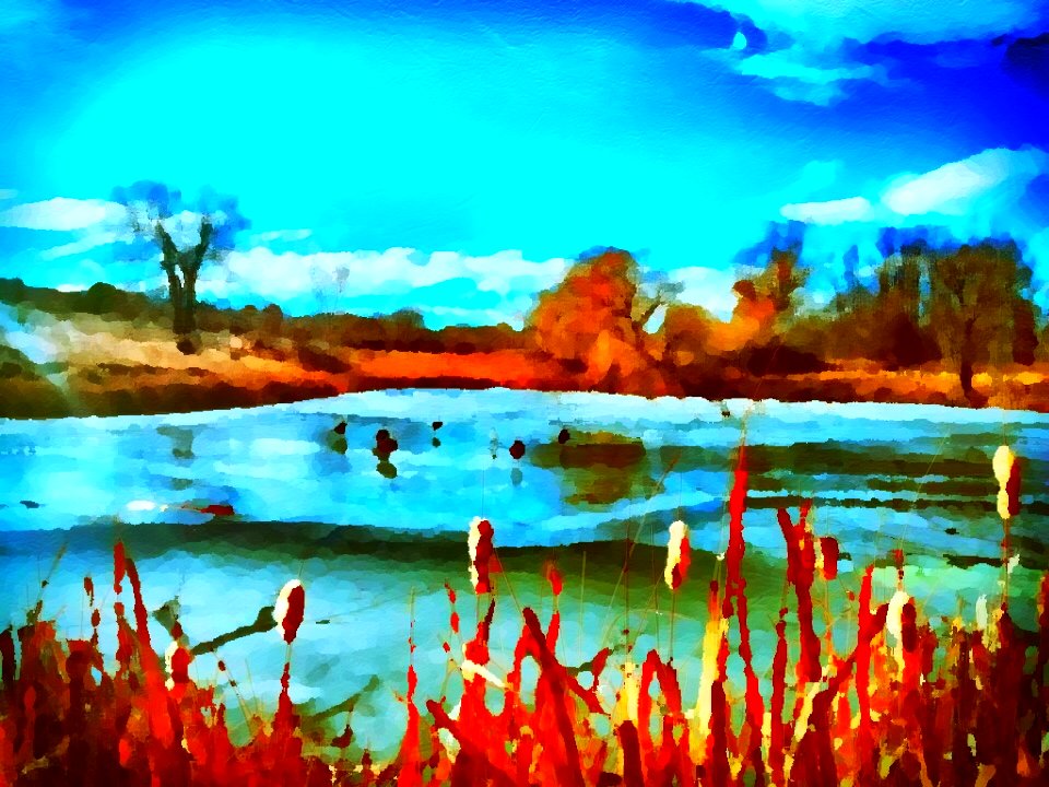 Two Ponds Impressionist 1