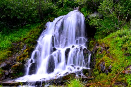 WATERFALL NEAR MT. HOOD
