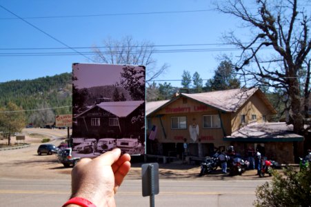 2010/365/93 Strawberry Lodge Then and Now photo