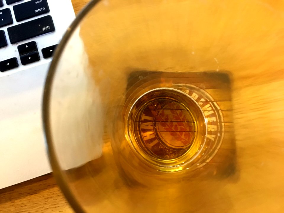 Near the Bottom of THAT Glass