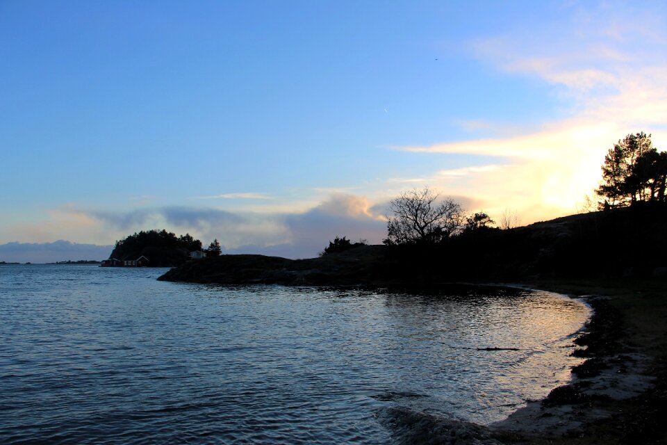 Landscape sea norway