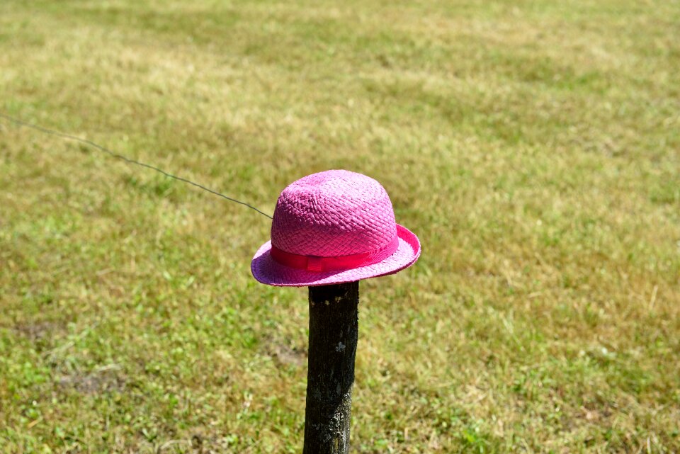 Pink abandoned lonely