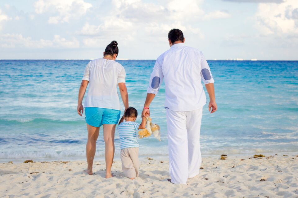 Love family beach