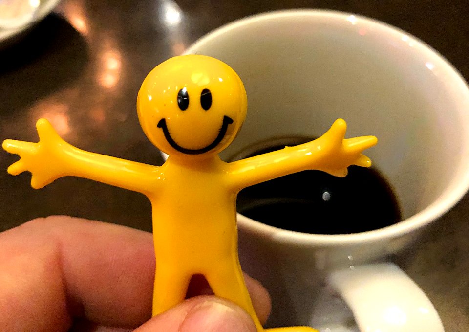 Happy With Coffee