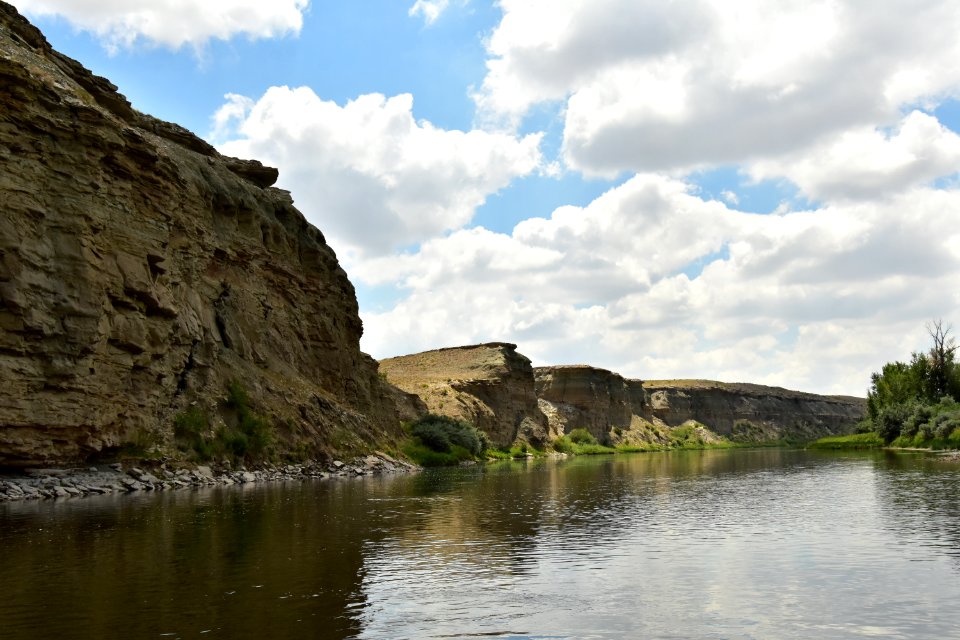Green River on Seedskadee National Wildlife Refuge