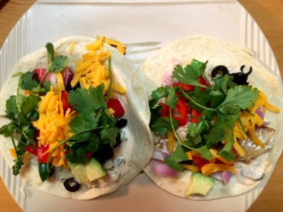Even Away at a Cottage, There's a Time to Make Fish Tacos photo