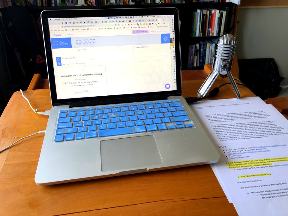 Setup (Again) for a Podcast