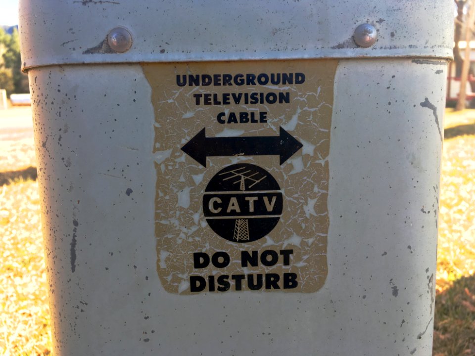 Don't Disturb the Cable