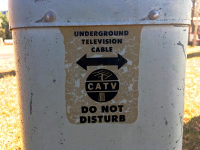 Don't Disturb the Cable