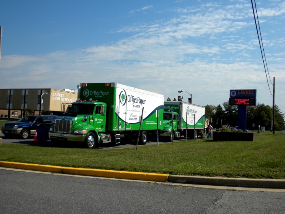 Free Shredding Day in Laurel, Maryland
