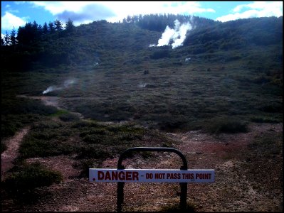 Craters of the Moon, New Zealand, 08 / 2011