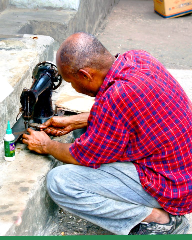 Repairing the Sewing Machine