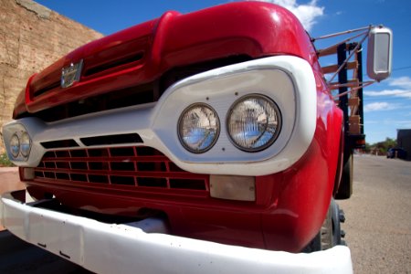 That Red Flat Bed Ford...