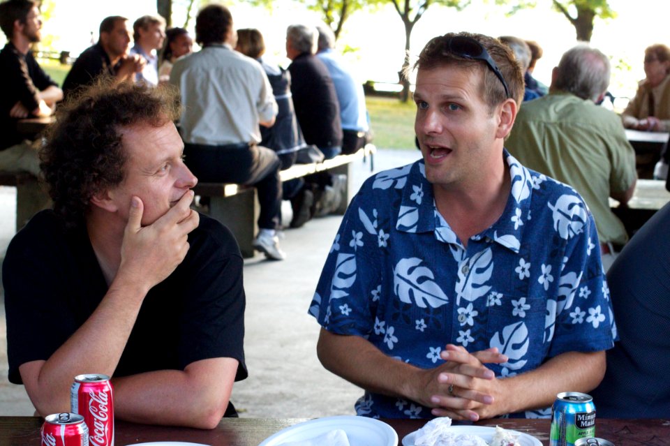 Grant and Scott Wax Phliosophically