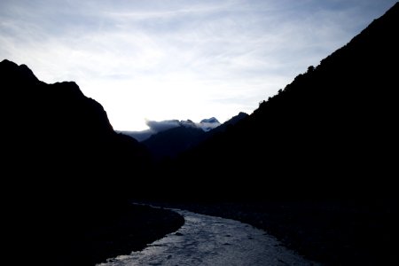 Aoraki/Mt. Cook over the Fox River