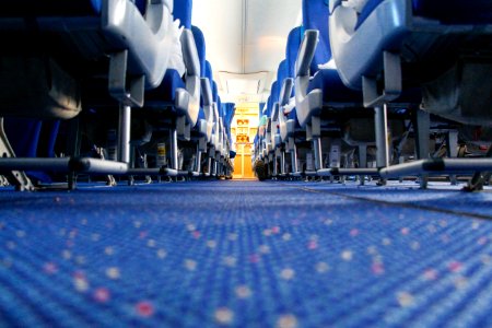 Empty airplane