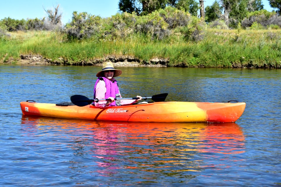 Kayaking and wildlife watching at Seedskadee National Wildlife Refuge