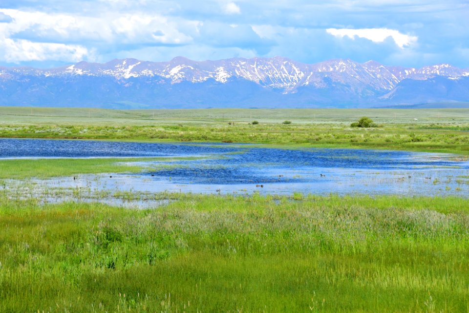 Wetlands at Arapaho National Wildlife Refuge