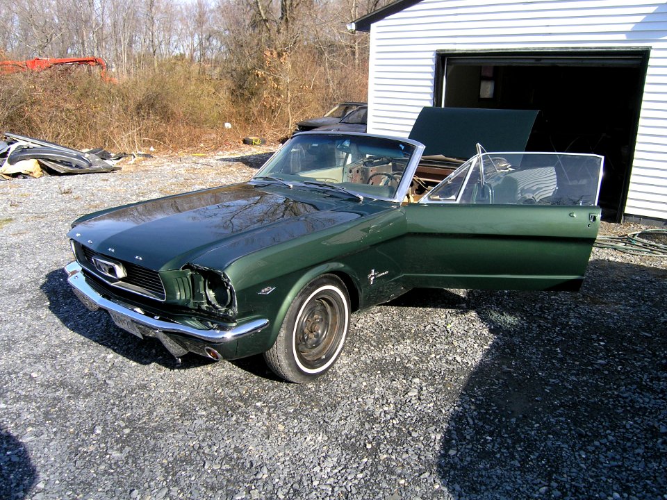 1966 Mustang Convertible Reburbishment