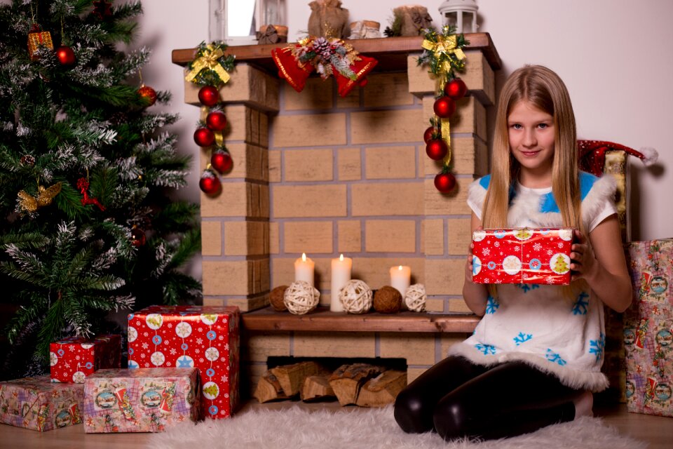 Kids girl ornament