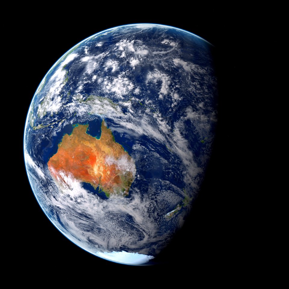 Earth render 7