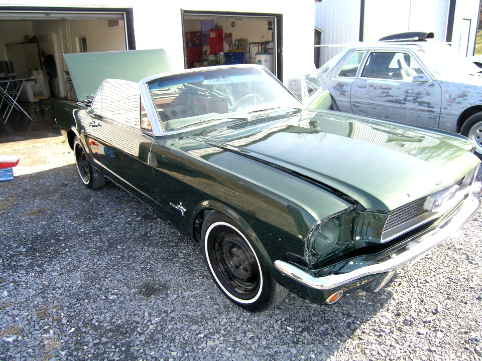 1966 Mustang Convertible Reburbishment