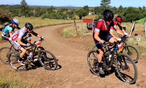 2017 Fire on the Rim Bike Race   (Racer 8, Racer 77)