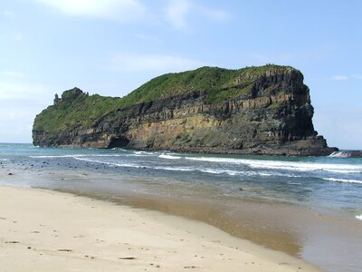 Rock landscape nature