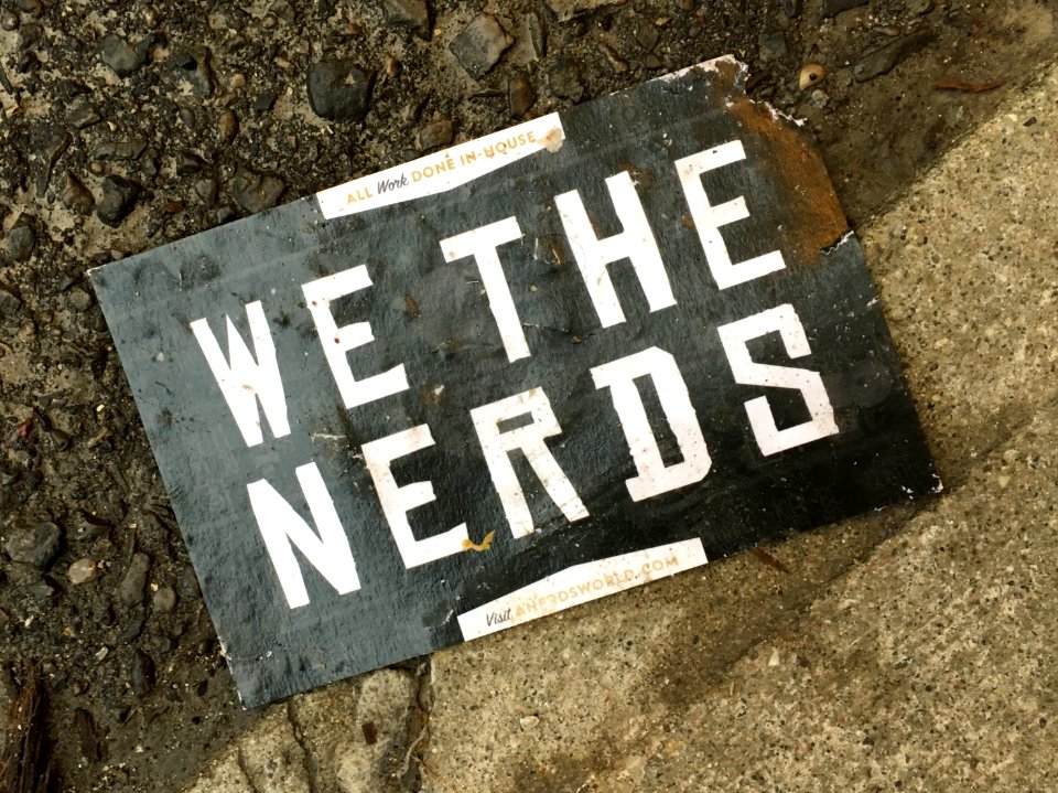 In Order for a More Perfect Nerdom...