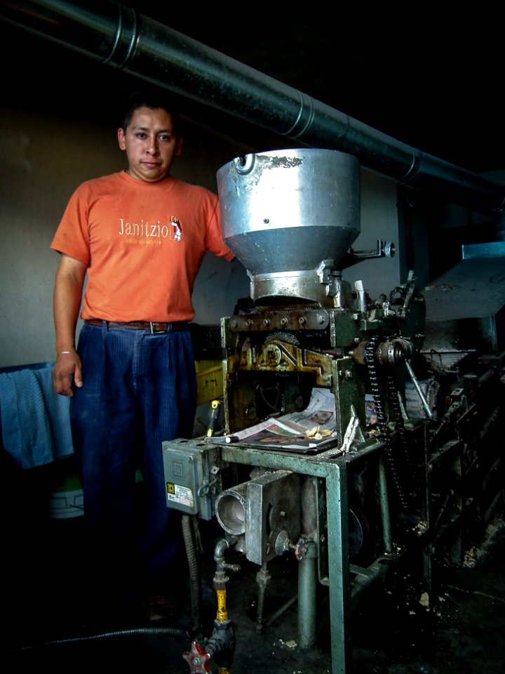 Fabrique de tortillas - Mexico