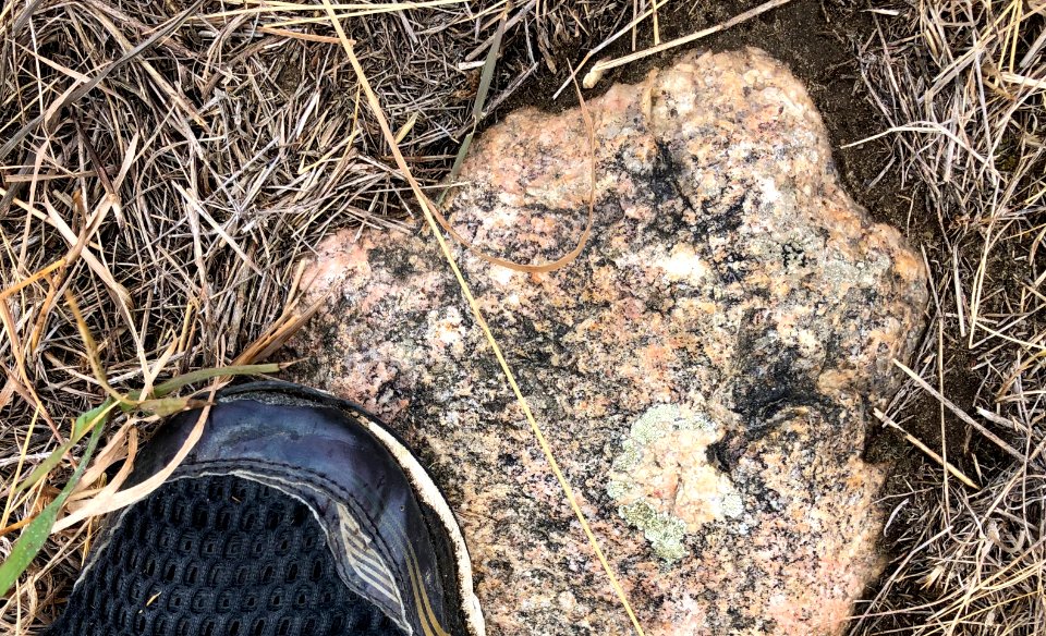 Stepping On Some Geology