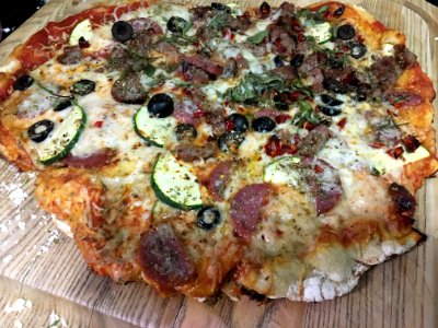 Grilled Pizza Without Parchment Paper