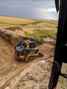 Culvert replacement at Benton Lake National Wildlife Refuge