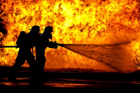 Fire silhouette protection